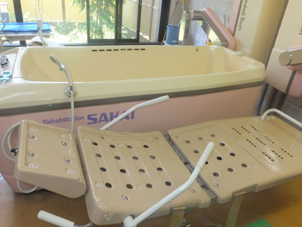 機械浴も完備